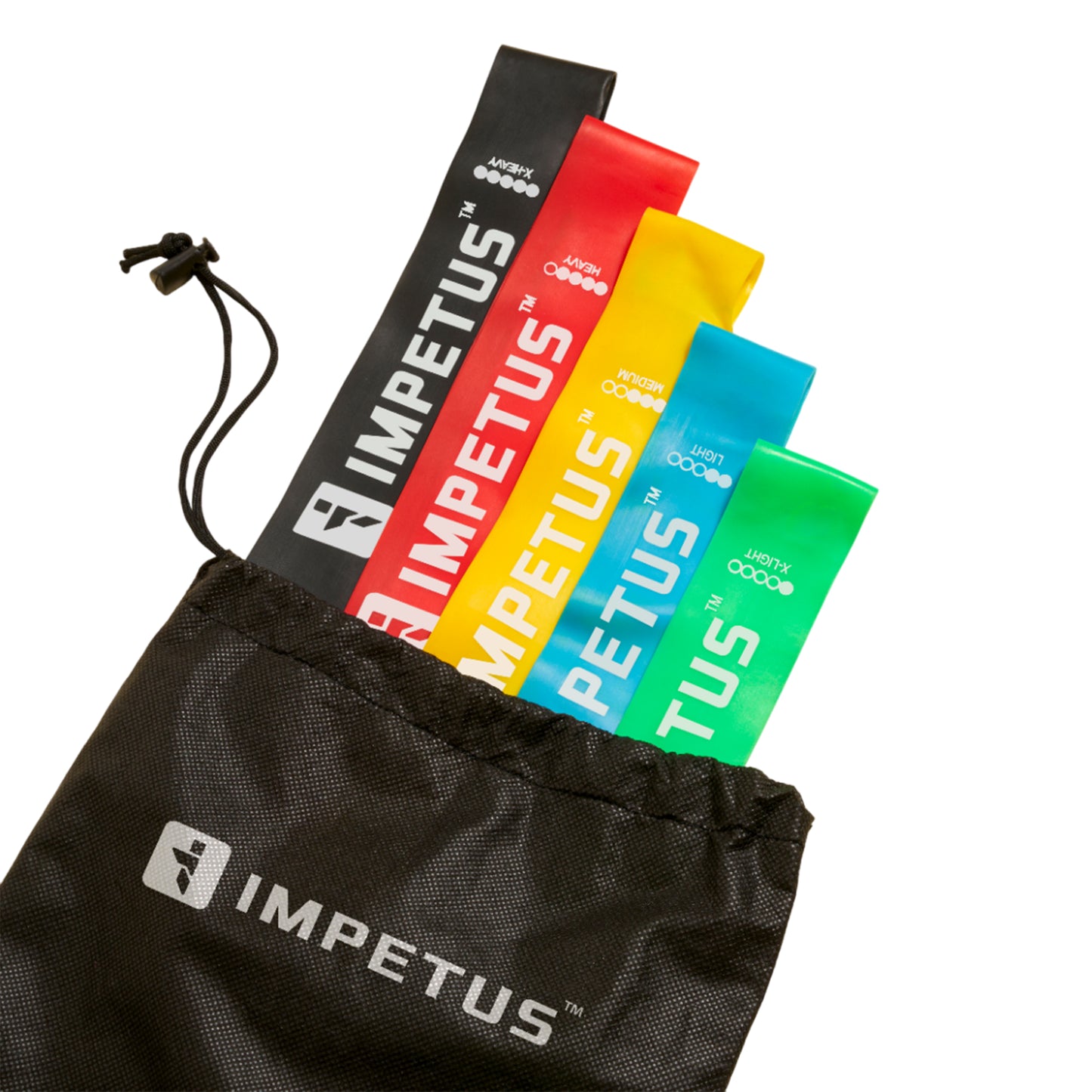 IMPETUS Resistance FlexBands Set of 5