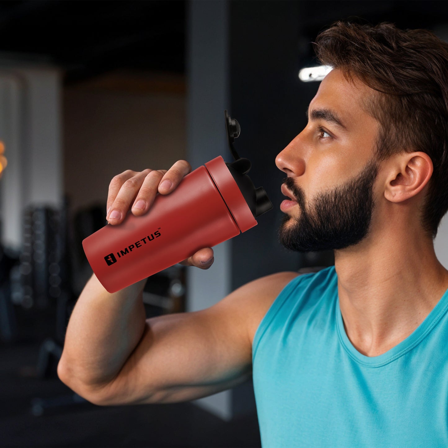 StrengthFuel Combo | Steel Protein Shaker and Deadlift Strap