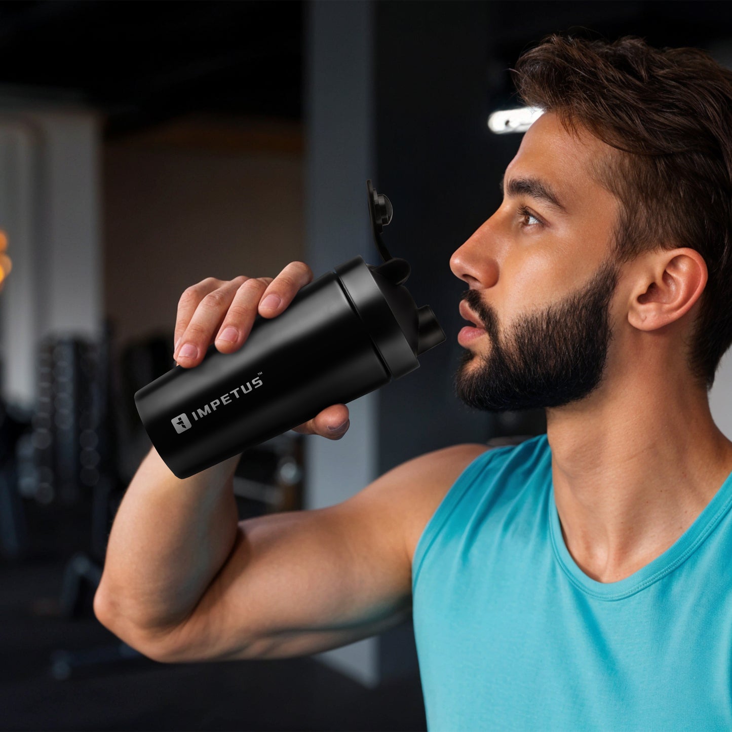 Shake & Support Combo | Steel Protein Shaker and Wrist Support