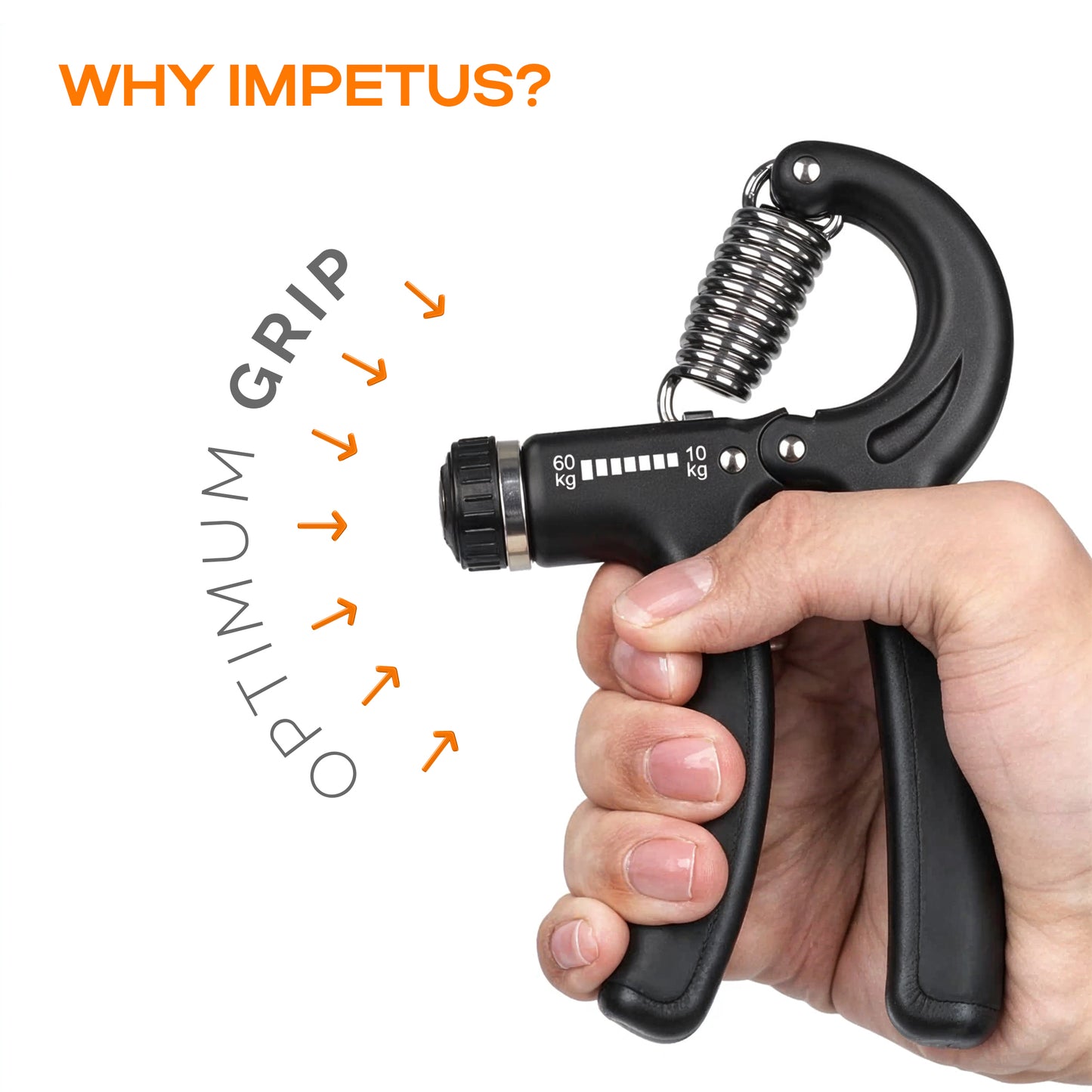 Grip Force Duo Combo | Hand Gripper and Wrist Support