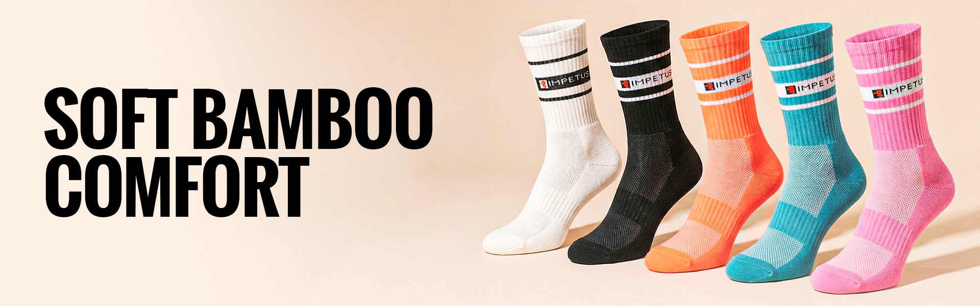 High Crew Bamboo Socks for Women - Fit & Fabric 1