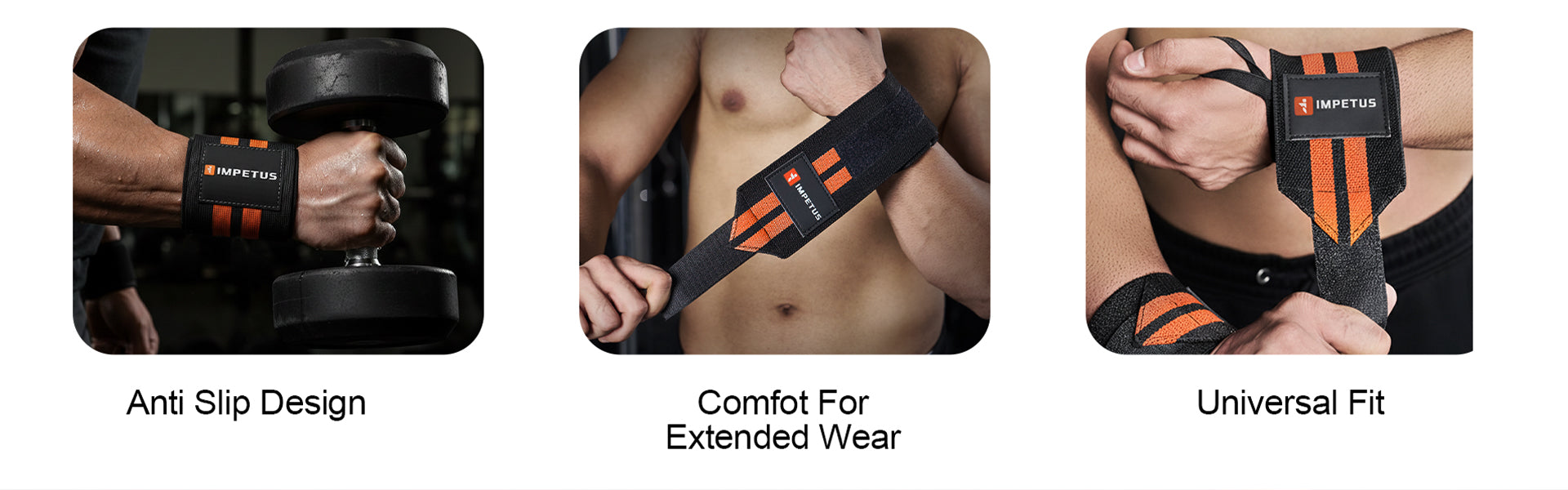 PowerBrace Wrist Support | 1 Pair - Fit & Fabric 4