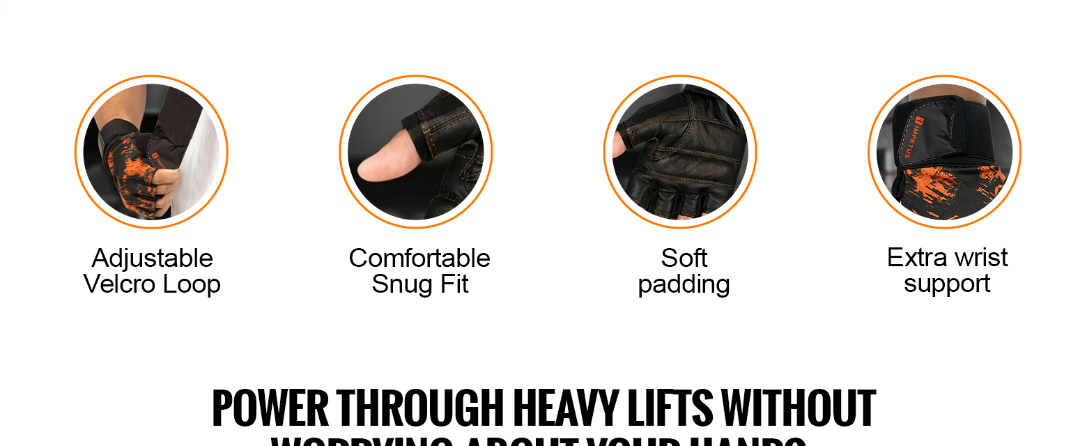 Titan Gym Gloves | 1 Pair | Universal | Unisex - Fit & Fabric 2