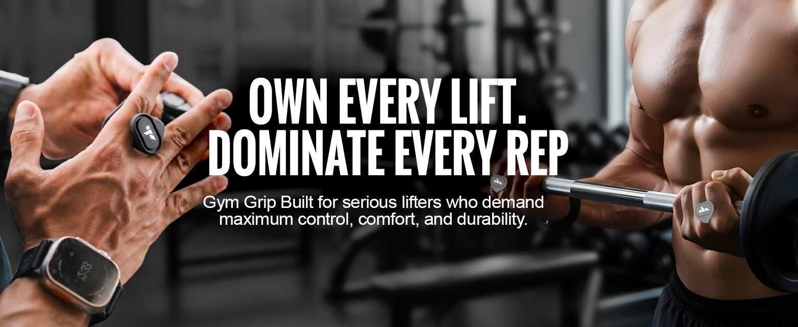 Gym Grip | Universal | Unisex | 1 Pair - Fit & Fabric 1