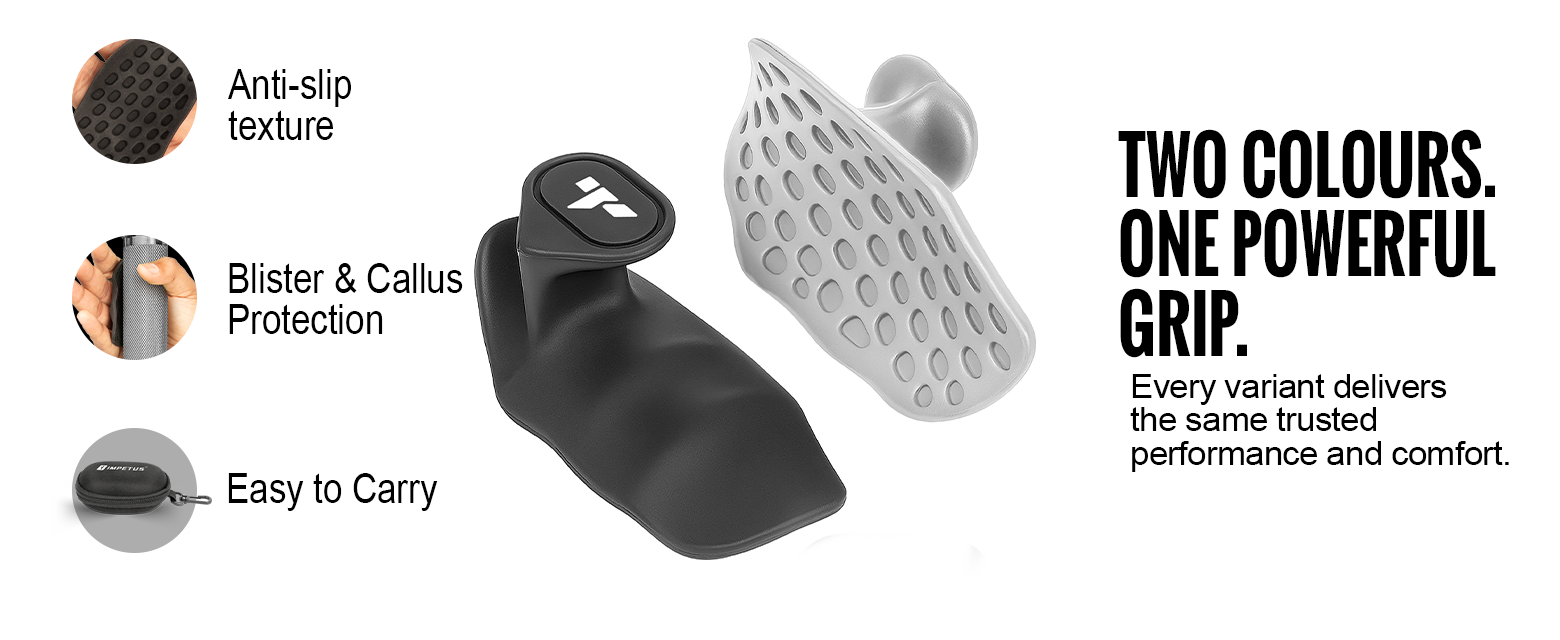 Gym Grip | Universal | Unisex | 1 Pair - Fit & Fabric 3
