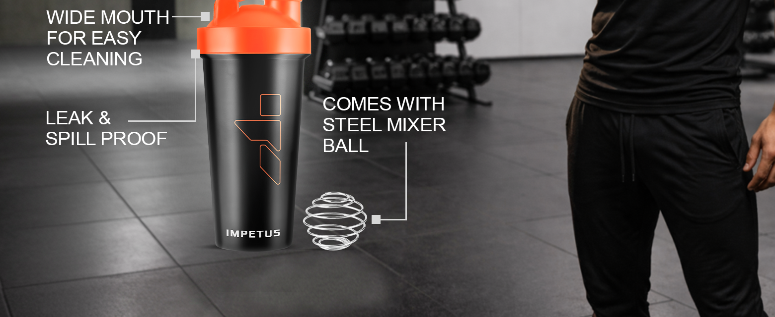 Protein Shaker | 700ML | 1 Unit - Fit & Fabric 4