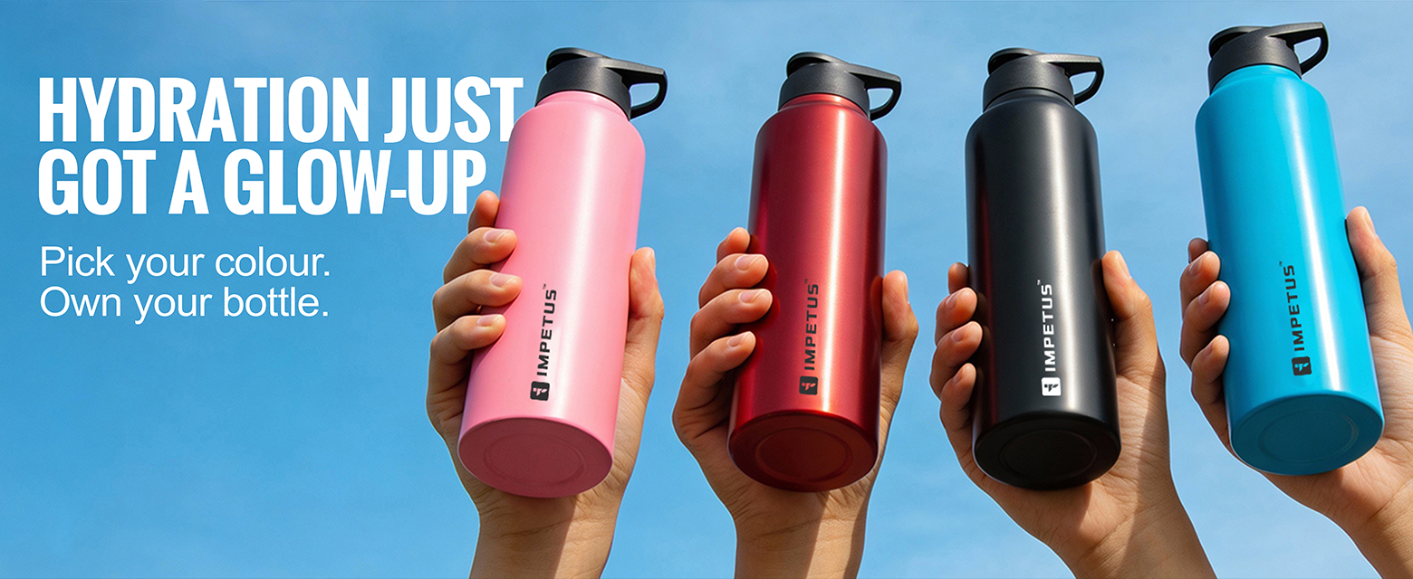 Steel Water Sipper | 1000ml | 1 Unit - Fit & Fabric 4