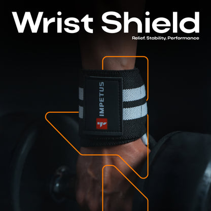 Shake & Support Combo | Steel Protein Shaker and Wrist Support
