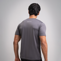 Dot Knit Round Neck T-Shirt