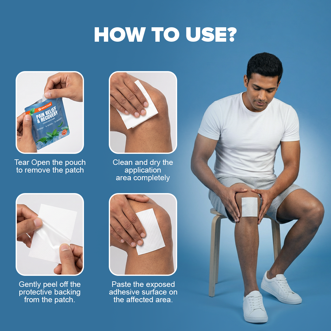 Impetus Pain Relief & Recovery Cold Patches