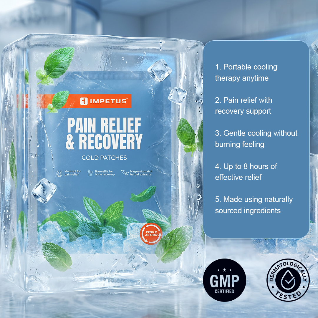Impetus Pain Relief & Recovery Cold Patches