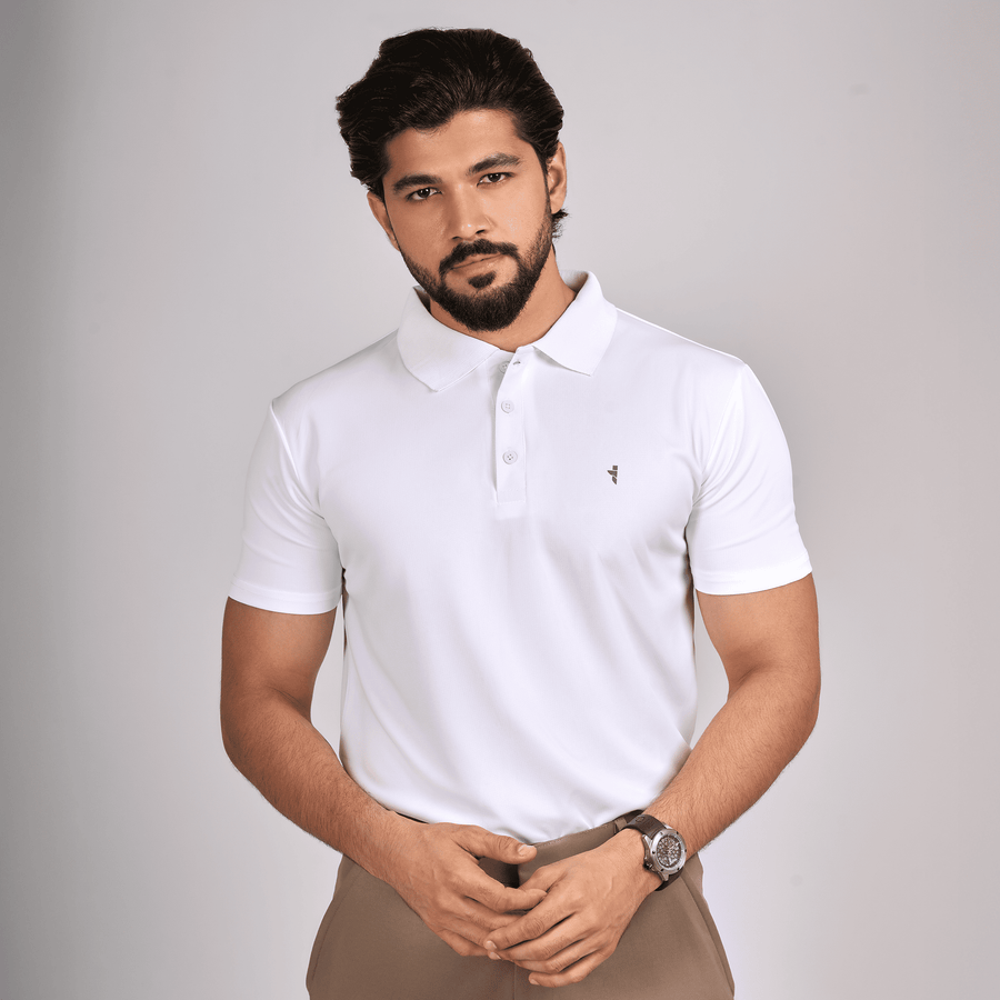 Active Polo - White