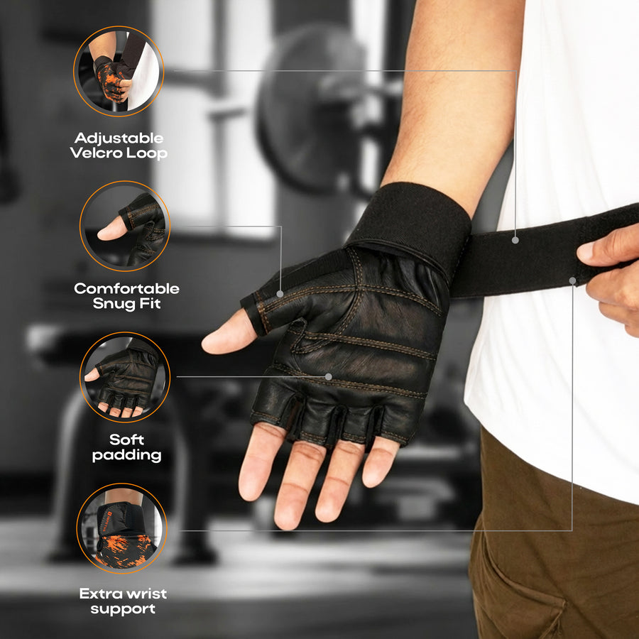 Titan Gym Gloves | 1 Pair | Universal | Unisex