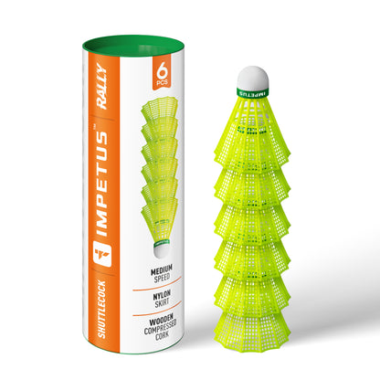 IMPETUS Rally Shuttlecock Pack of 6