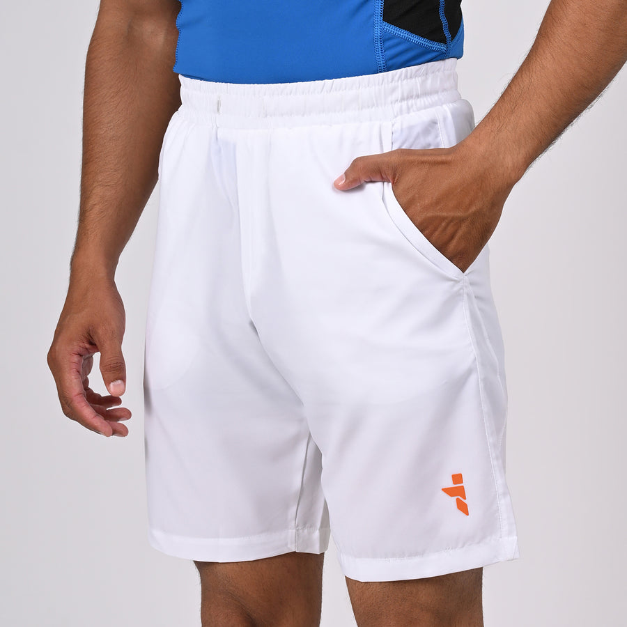 Active Shorts for Men - White