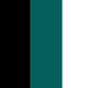 Black , Sea Green & White
