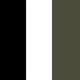 Black, White & Olive Green