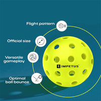 Pickleball | 40 Holes | Pack of 4 | Outdoor