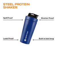 Steel Protein Shaker | 750ml | 1 Unit
