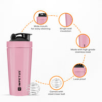 Steel Protein Shaker | 750ml | 1 Unit