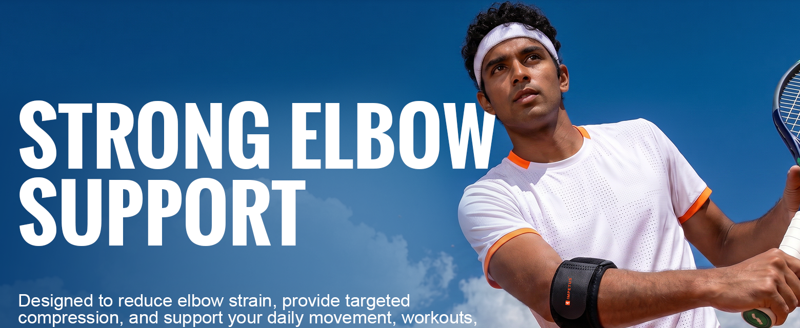 Tennis Elbow Support | 1 Unit | Universal | Unisex - Fit & Fabric 1