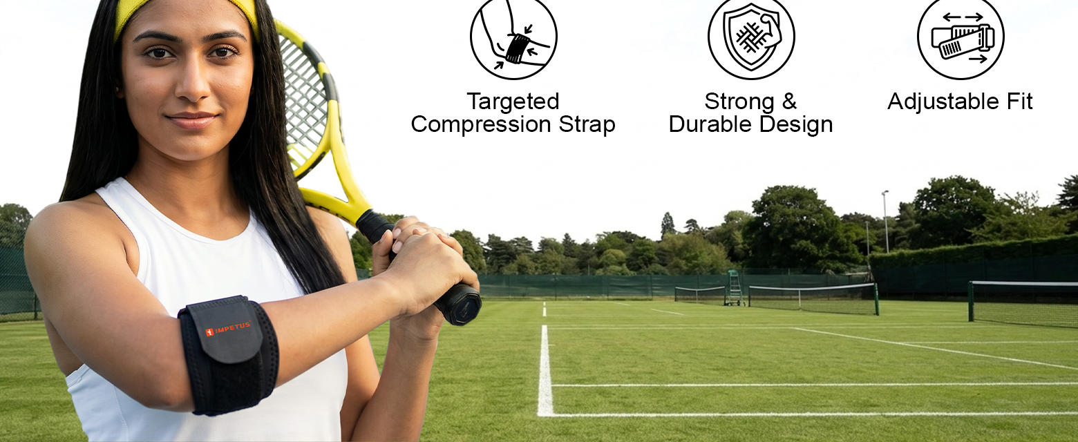 Tennis Elbow Support | 1 Unit | Universal | Unisex - Fit & Fabric 4