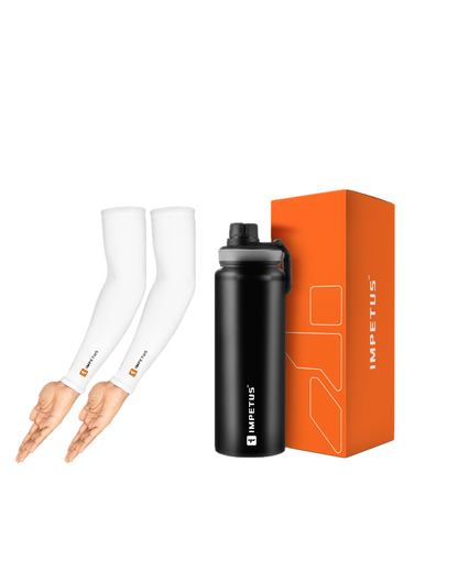 Sip and Shield Combo | Water Sipper and Arm Sleeves