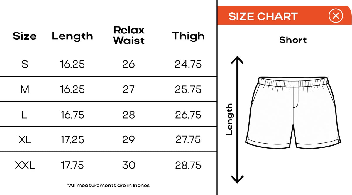 Size chart 1