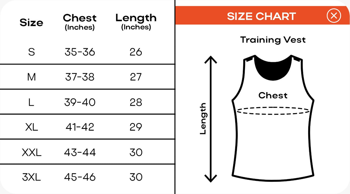 Size chart 1