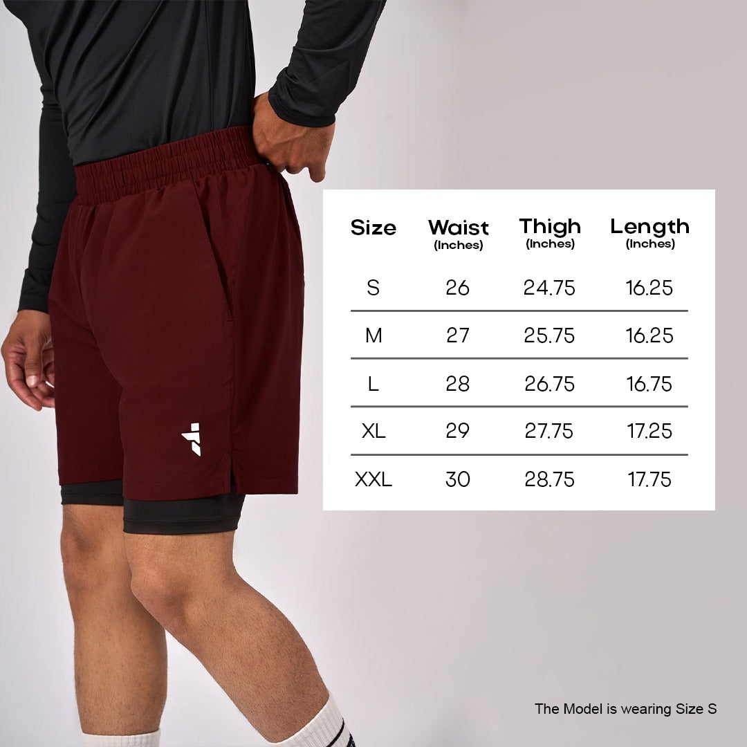 2 in 1 Core Runner Shorts