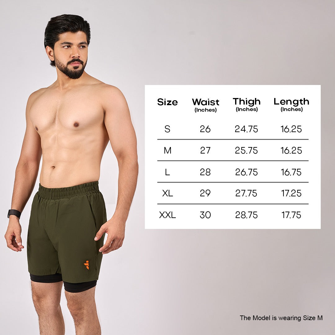 2 in 1 Core Runner Shorts