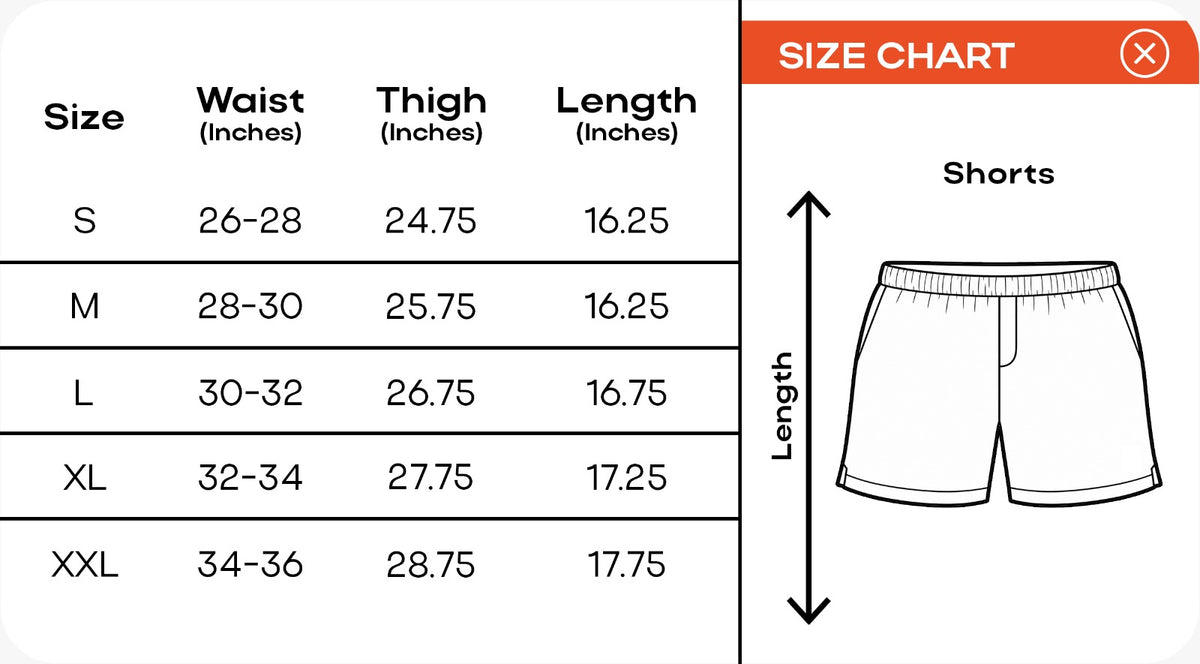 Size chart 1