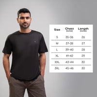 Dot Knit Round Neck T-Shirt