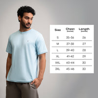 Dot Knit Round Neck T-Shirt