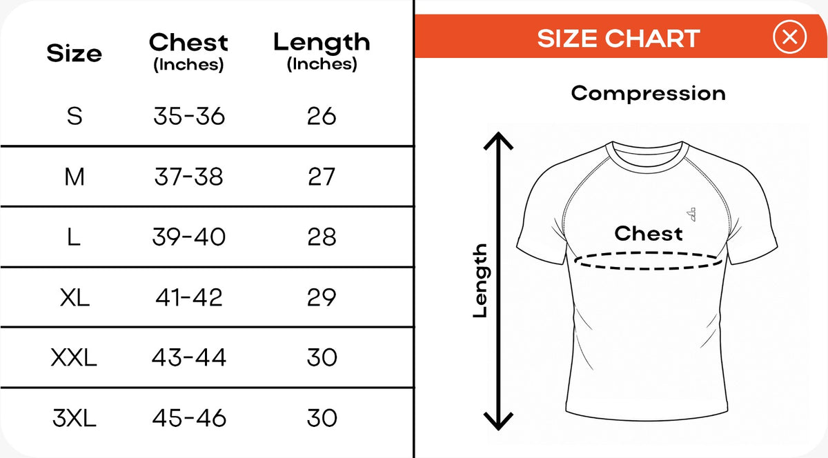 Size chart 1