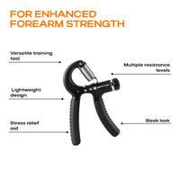 Grip Force Duo Combo | Hand Gripper and Wrist Support